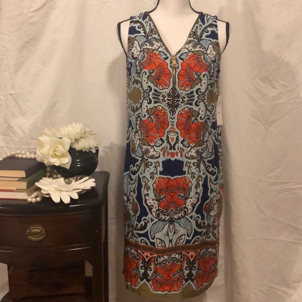 MSK Multicolor Sleeveless Dress